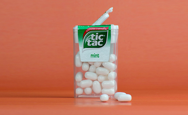 Eine italienische Erfindung: die Tictac-Dose