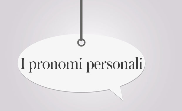 Personalpronomen Im Italienischen Adesso