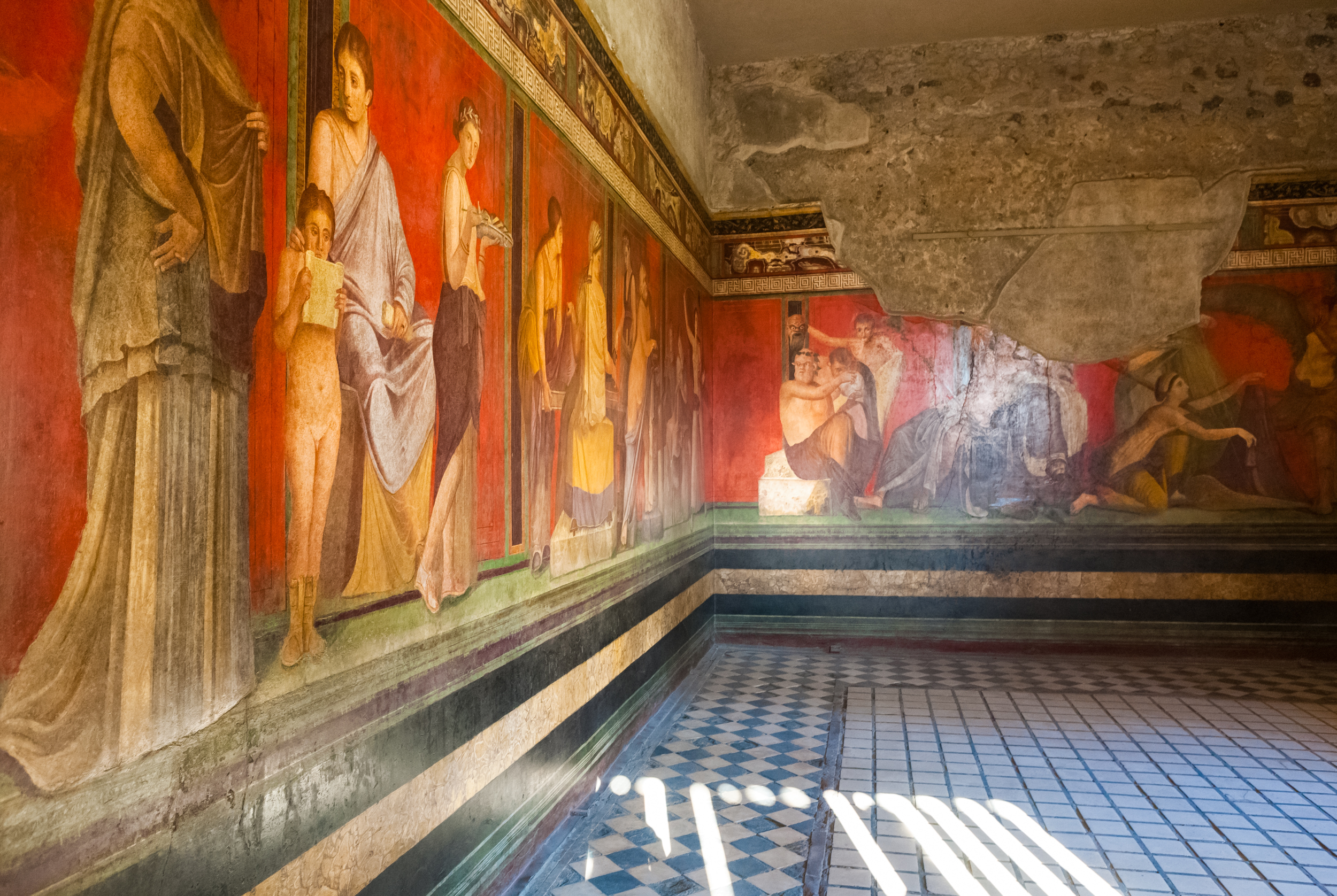 villa dei misteri Pompei