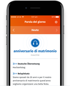 Adesso Parola del giorno App