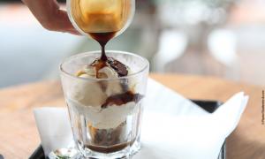 Affogato al caffè