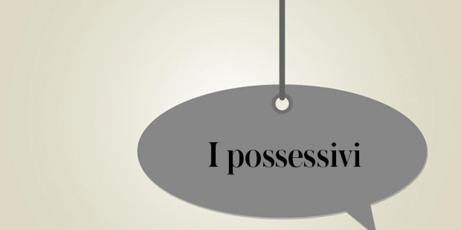 possessivi