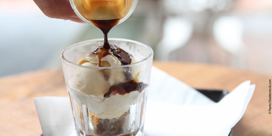 Affogato al caffè