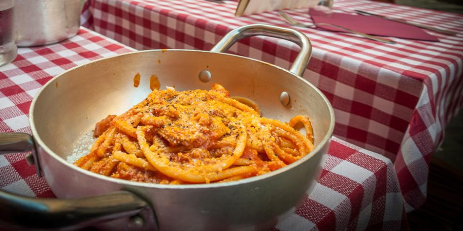 Bucatini all'amatriciana