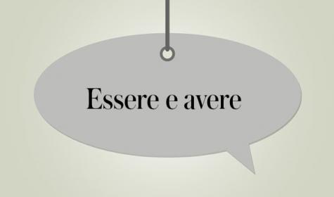 essere avere