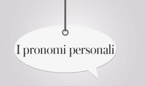 Pronomi personali